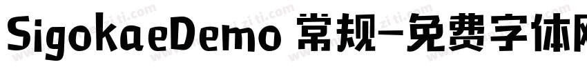 SigokaeDemo 常规字体转换
